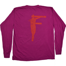 Load image into Gallery viewer, Carpenter LS Pocket Tee Boysenberry