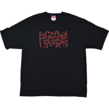 Load image into Gallery viewer, Miserable Outline Logo Tee Black

